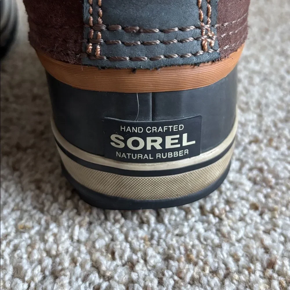 Sorel Women’s Joan of Arctic Brown Suede Tall Winter Boots US 8